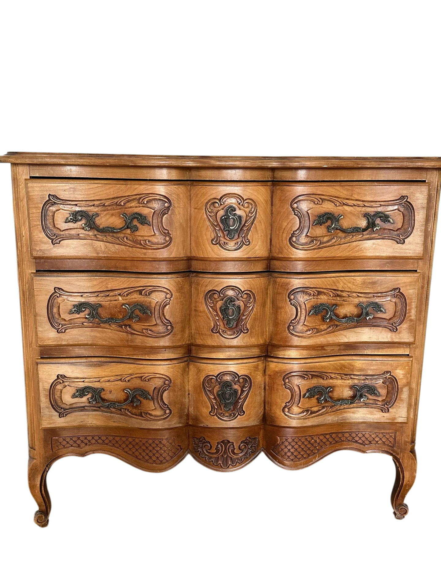 Commode 19eme avec son plateau en marbre