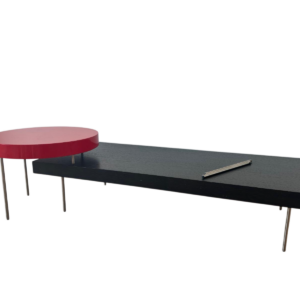 Double table basse modulable