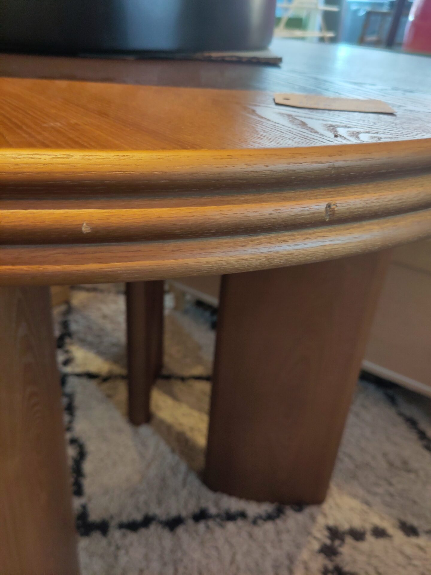 Table basse en noyer MIRA revisitée – Image 6