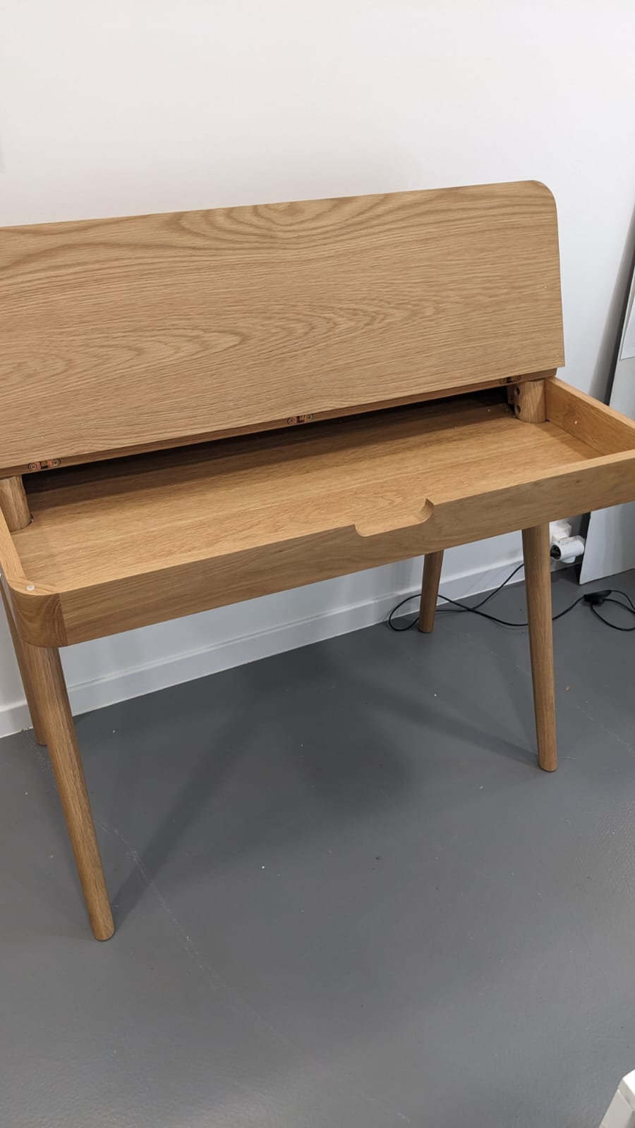 Bureau en chêne rétro – Image 4