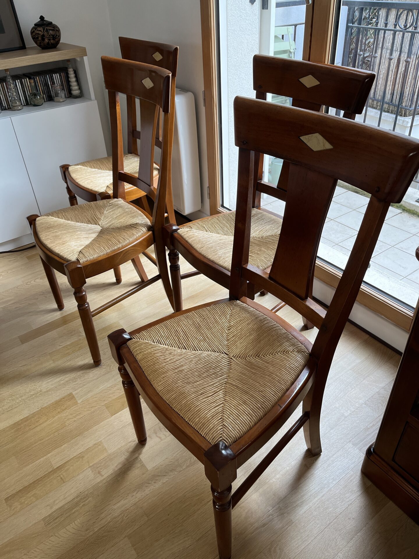 4 Chaises en merisier – Image 2
