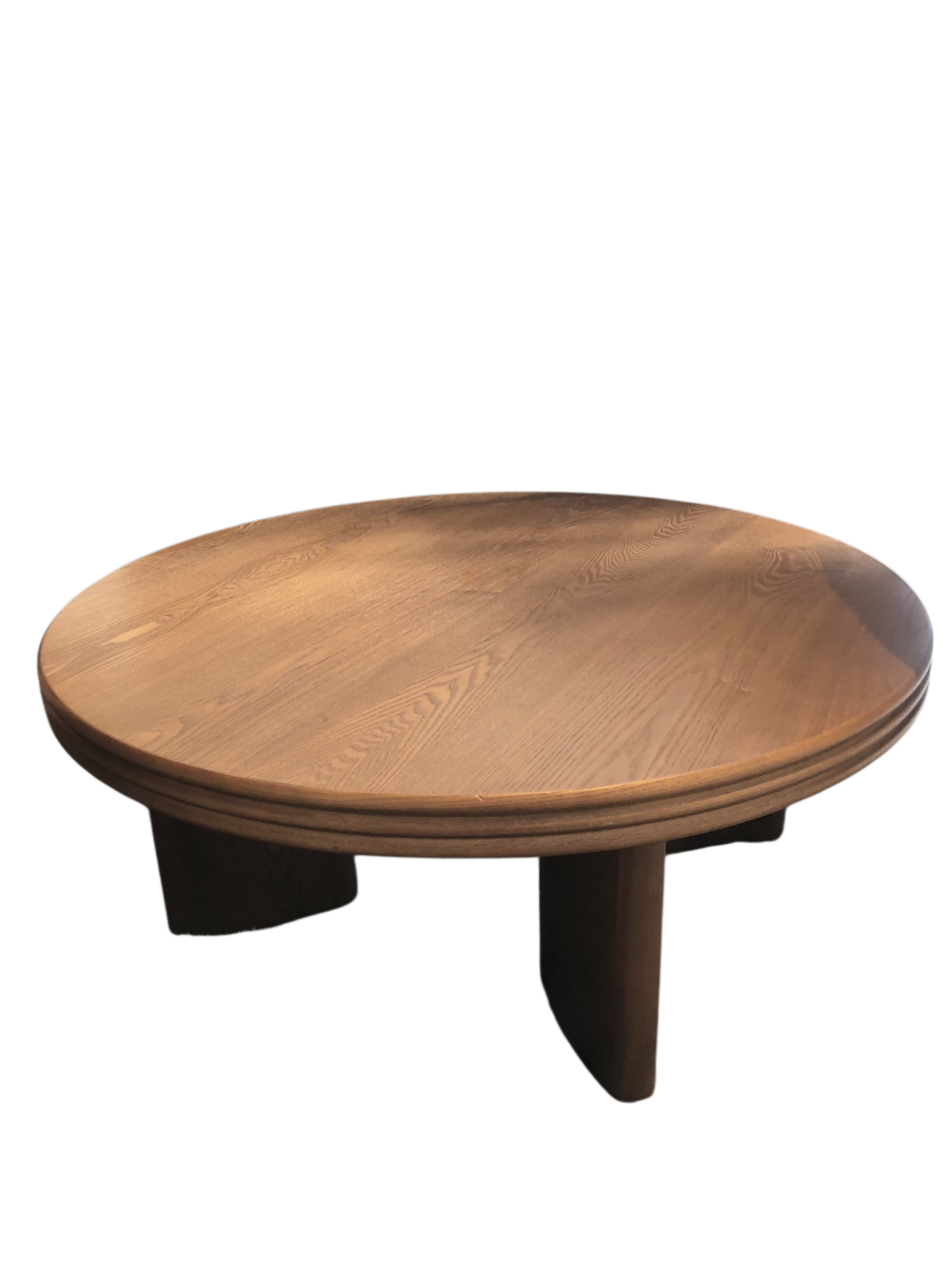 Table basse en noyer MIRA revisitée