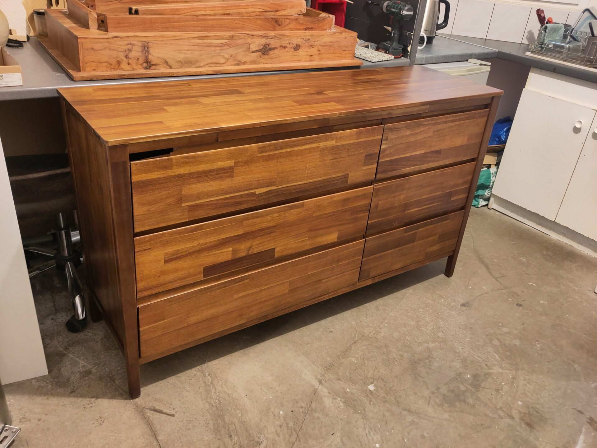 Commode THAO en acacia massif – Image 2
