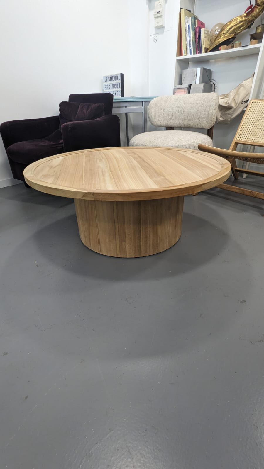 Table basse teck massif – Image 5