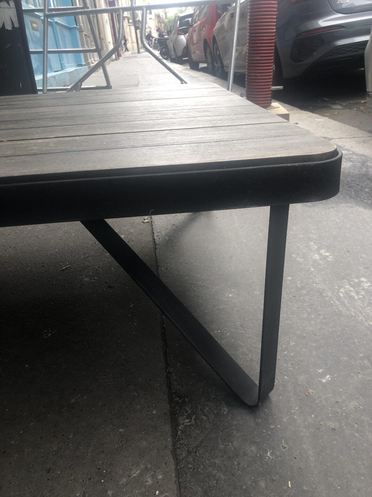 Table basse fer et bois – Image 5