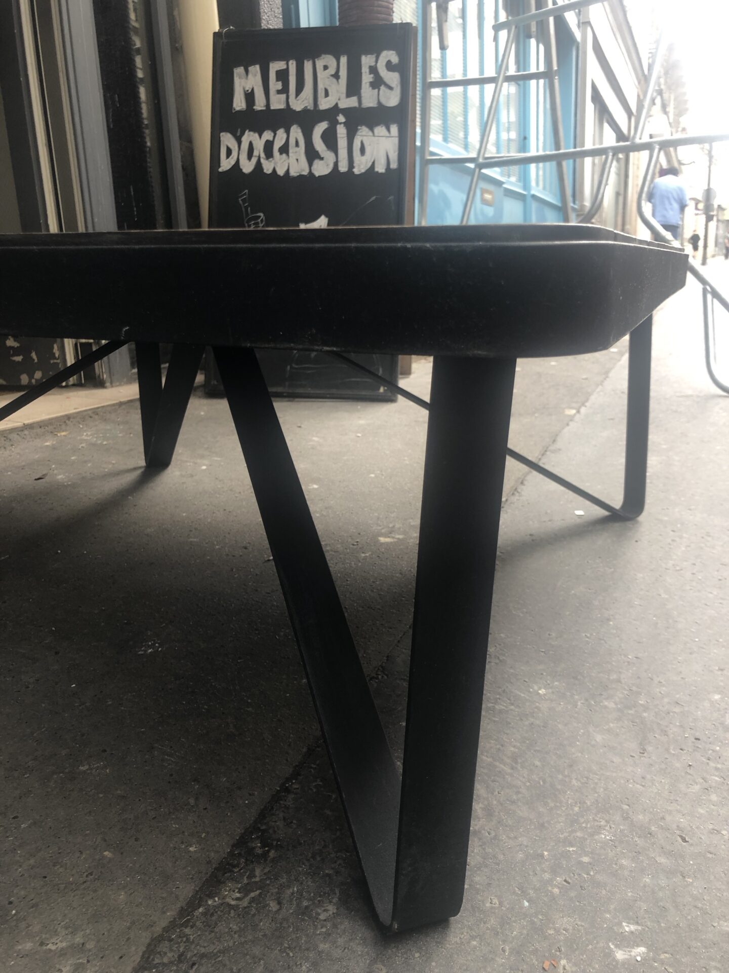 Table basse fer et bois – Image 10