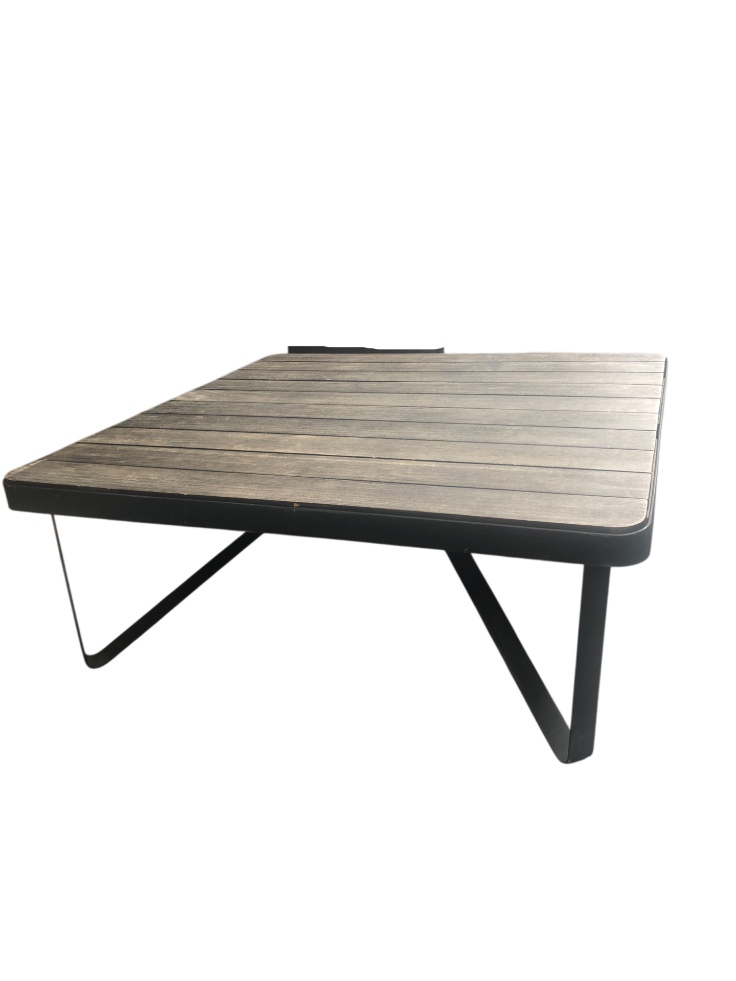 Table basse fer et bois