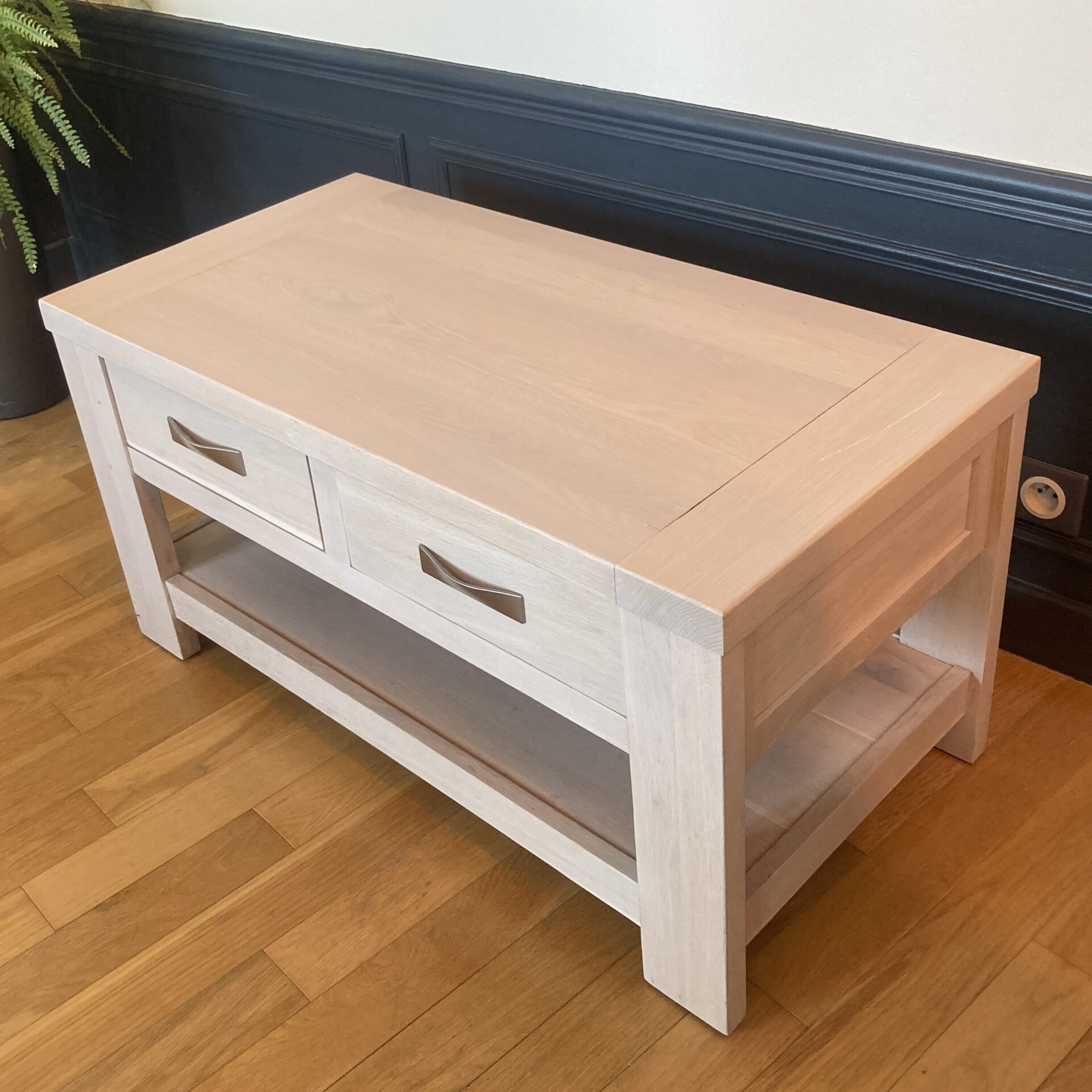 Table basse en bois massif CAMIF modèle Isabel – Image 2