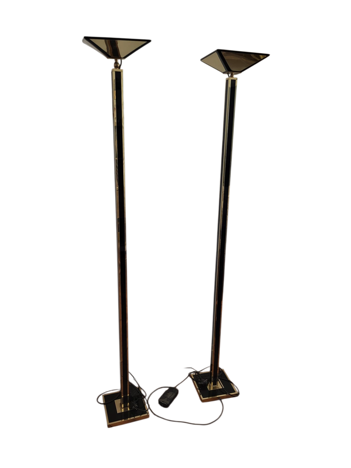 Paire de lampadaire vintage KOTT