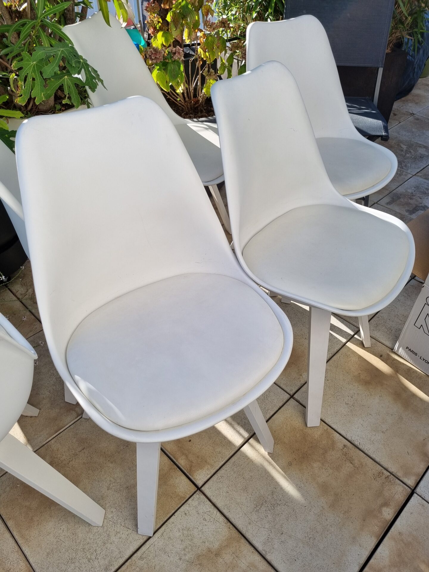 lot de 6 chaises contemporaines JAYA – Image 3