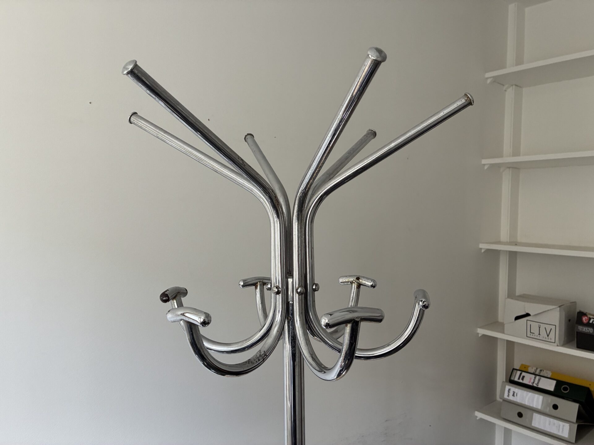 Porte manteau chromé vintage années 70 – Image 4