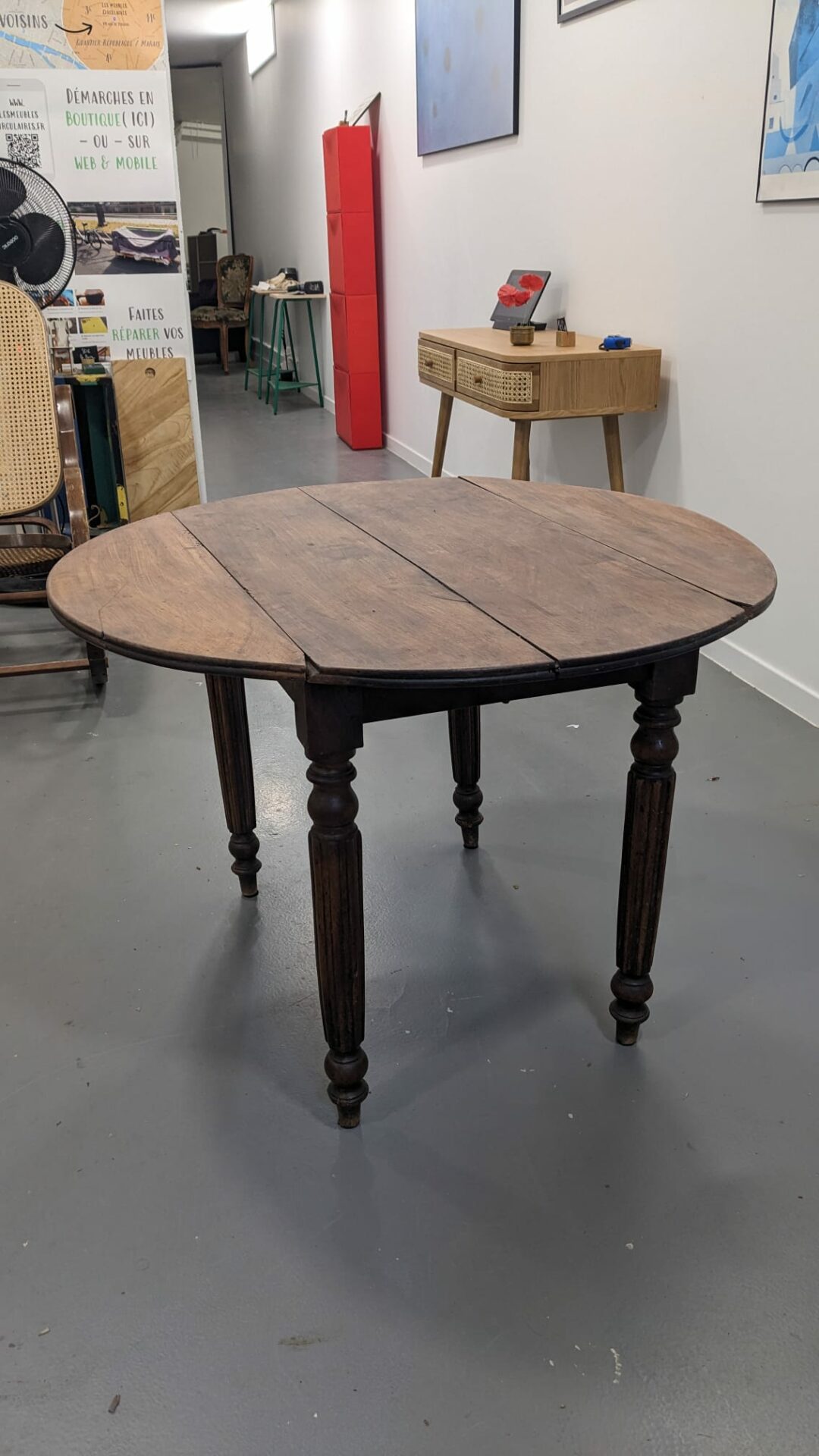 Table a volets 95cm – Image 2