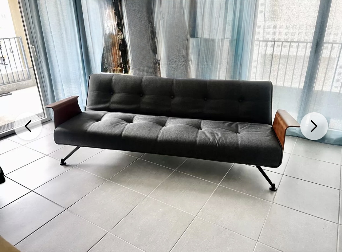 Canapé Habitat convertible style "Eames" – Image 2