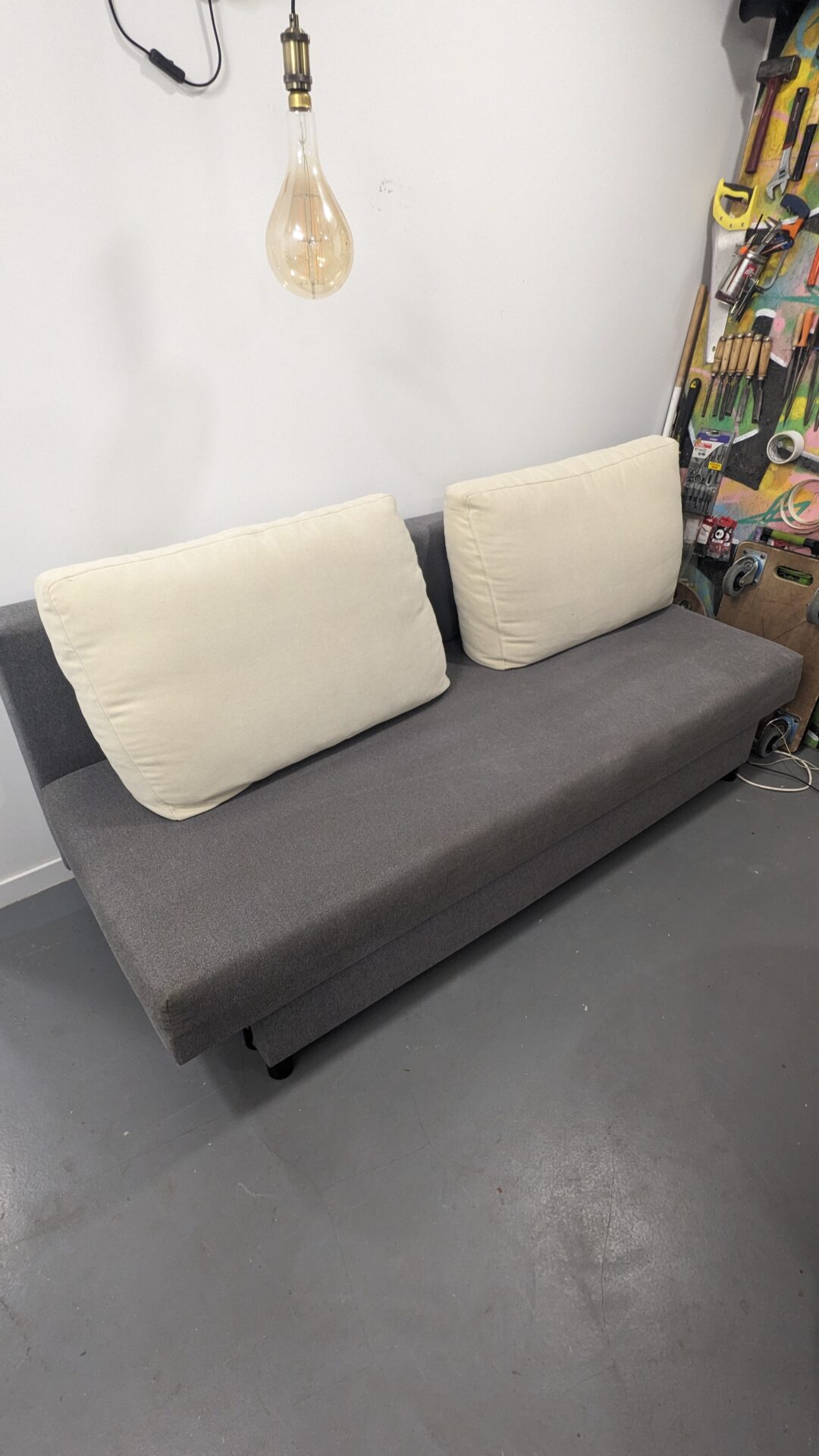 Canapé-lit IKEA ÄLVDALEN – Compact, pratique, avec coussins – Image 2