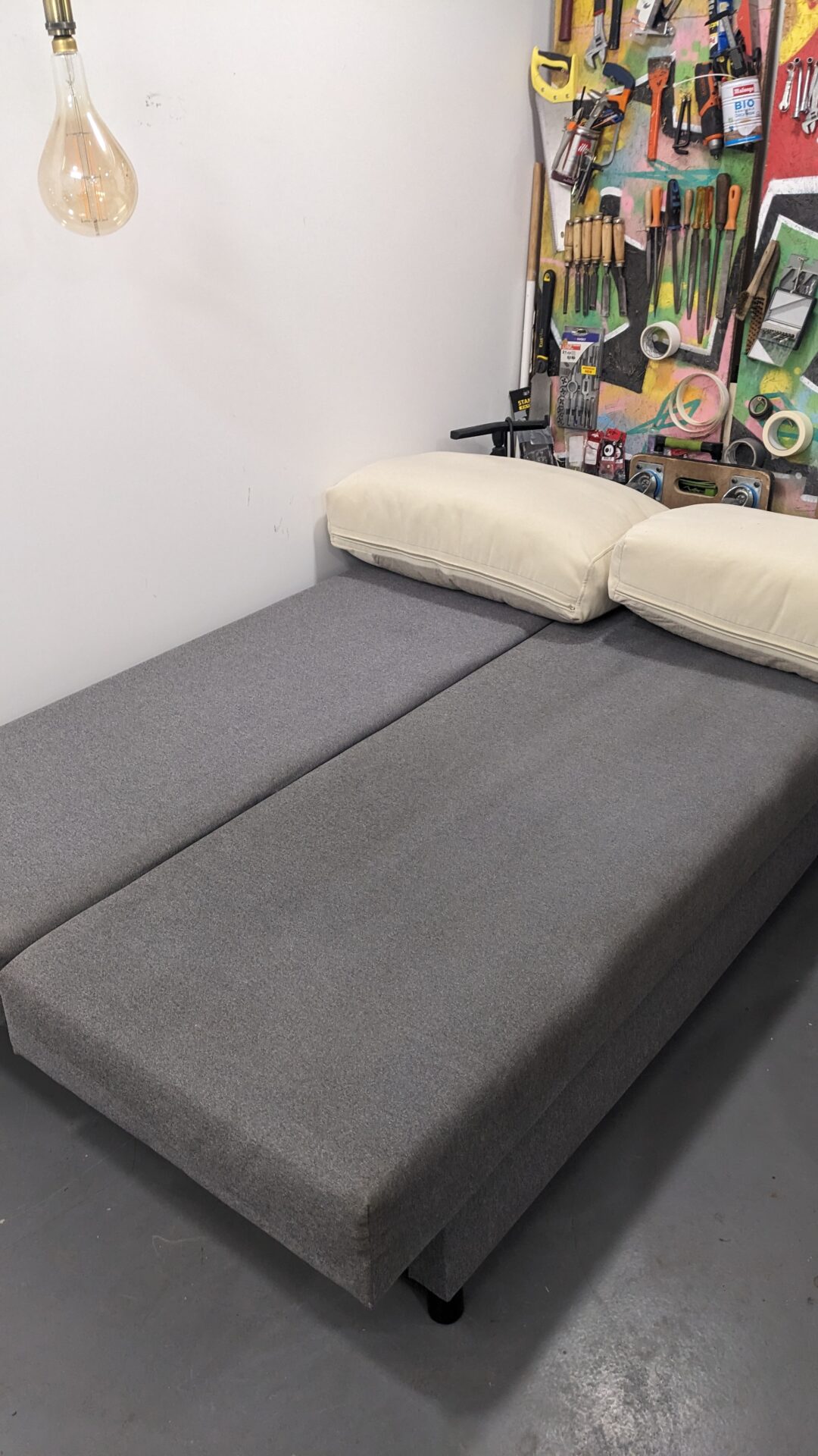Canapé-lit IKEA ÄLVDALEN – Compact, pratique, avec coussins – Image 4