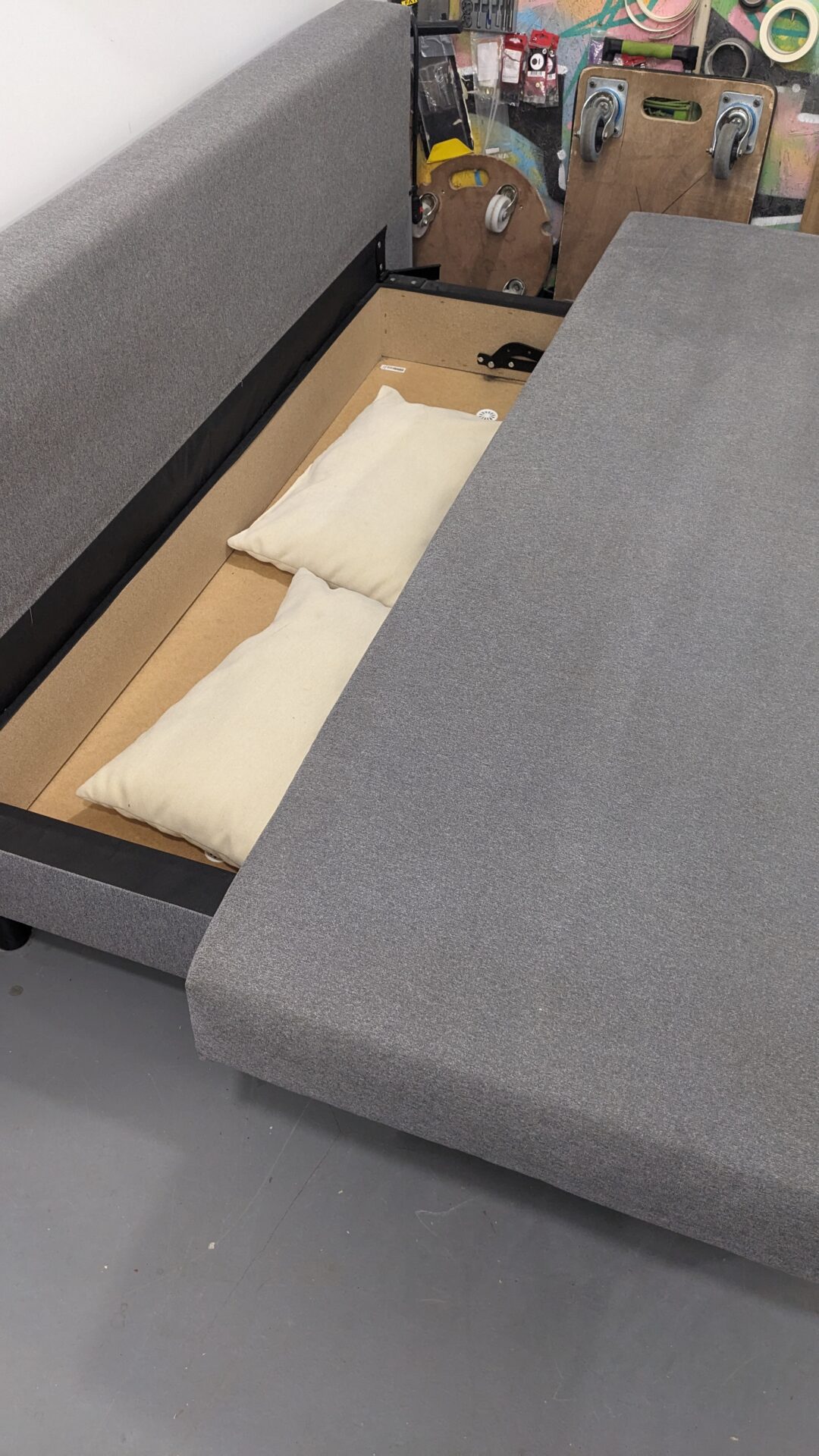 Canapé-lit IKEA ÄLVDALEN – Compact, pratique, avec coussins – Image 5
