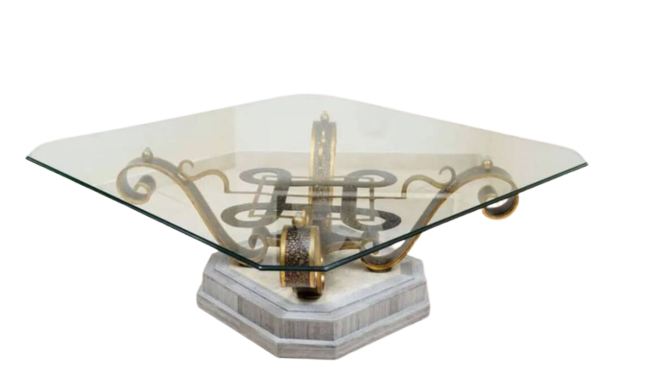 Table basse des années 1940