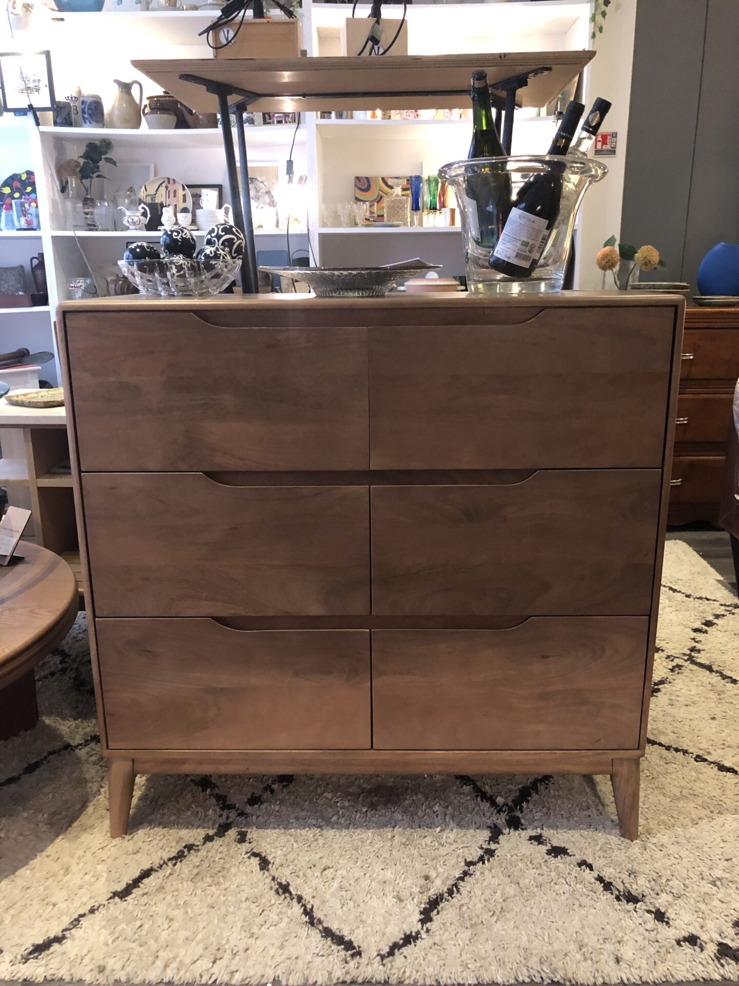 Commode 6 tiroirs GABRIELLE en manguier massif – Image 5