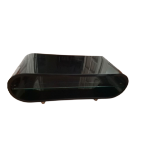 Table basse TECHLINK bois laqué et verre