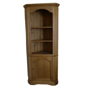 Buffet haut d&rsquo;angle en sapin