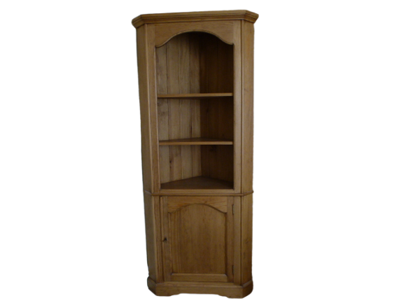 Buffet haut d'angle en sapin