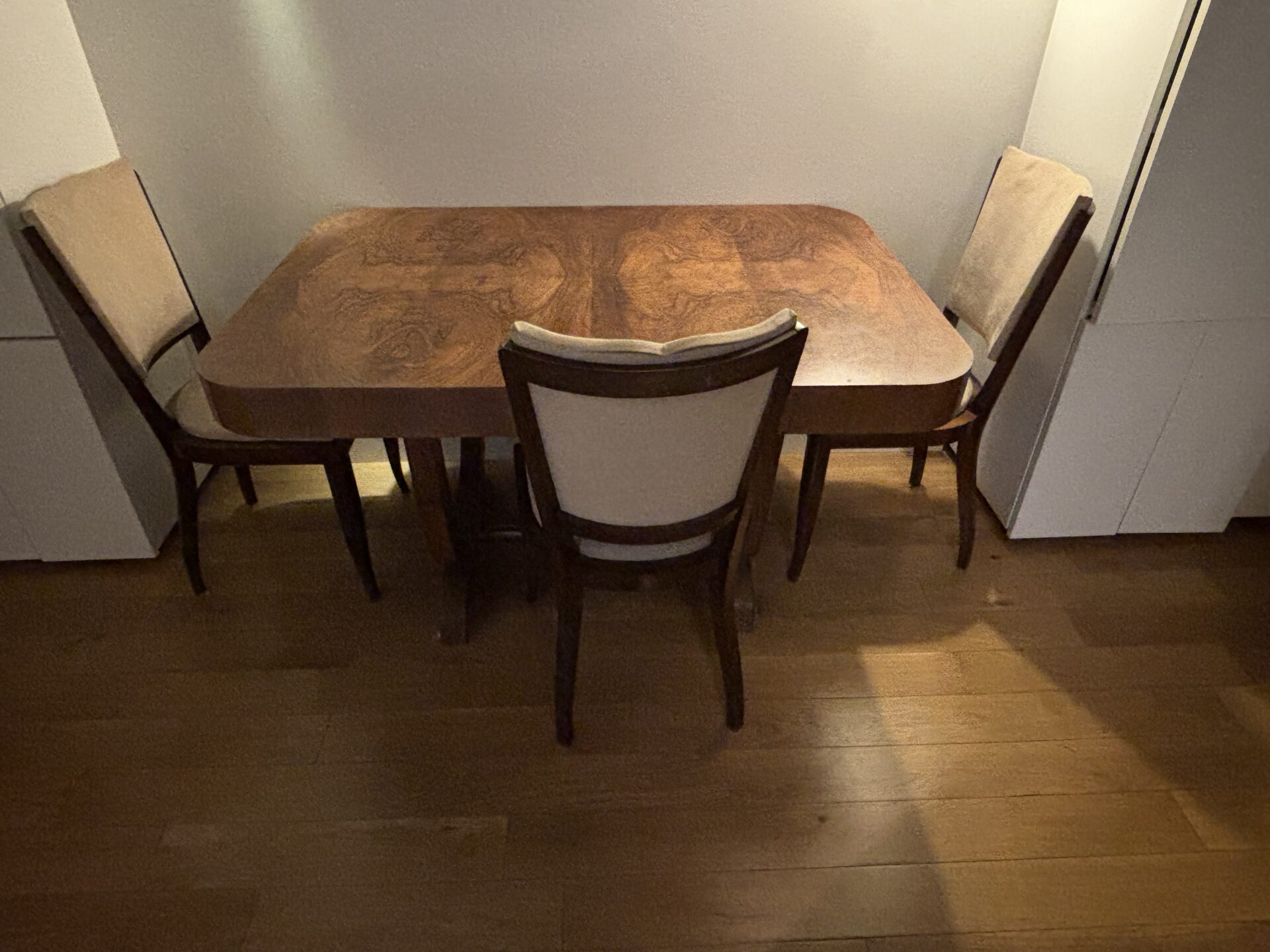 6 chaises tissu crème – Image 4