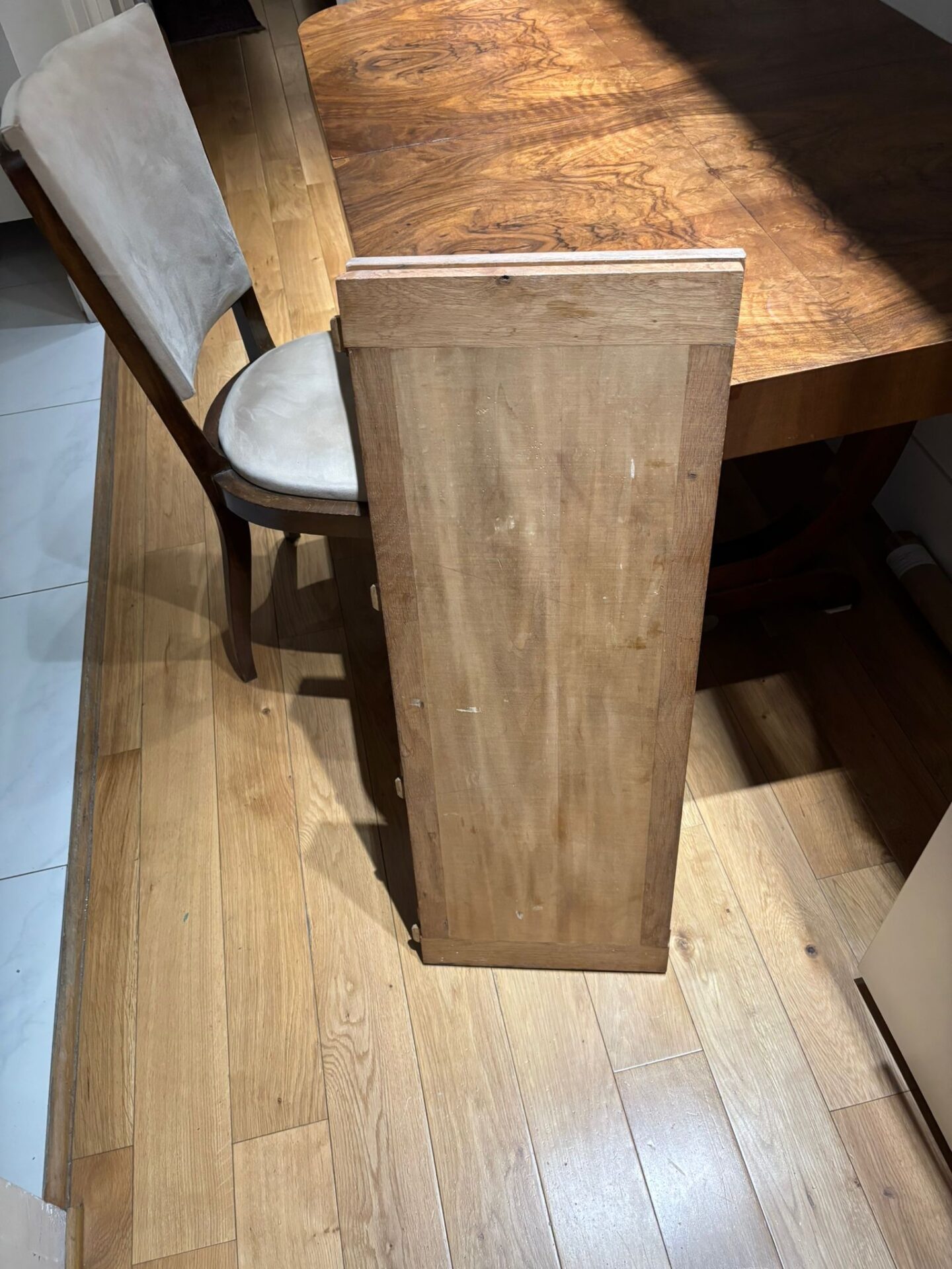 6 chaises tissu crème – Image 10
