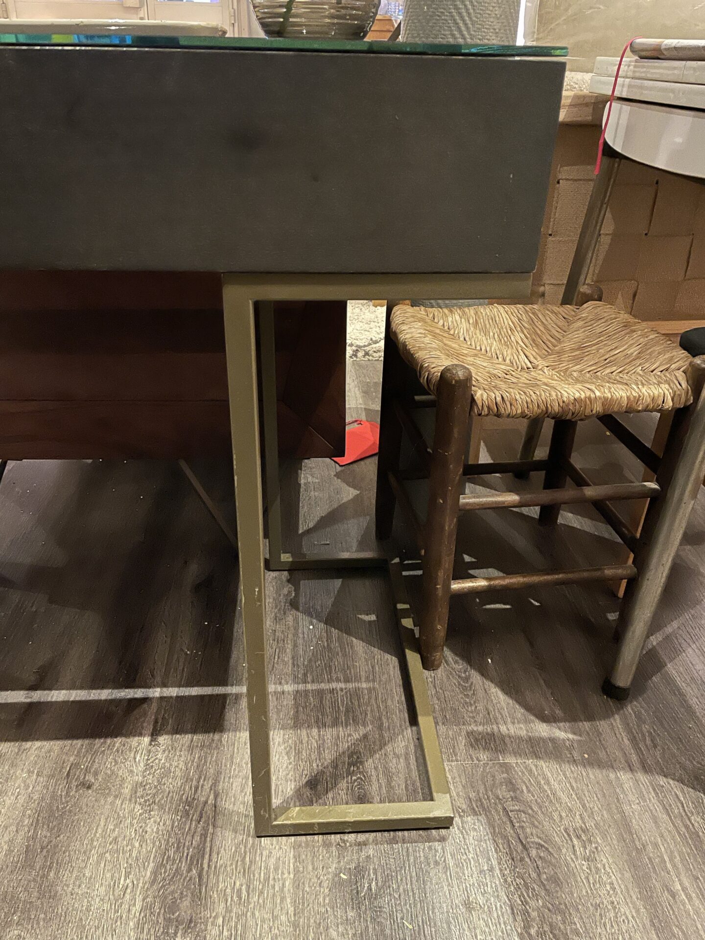 Bureau en verre fumé – Image 5