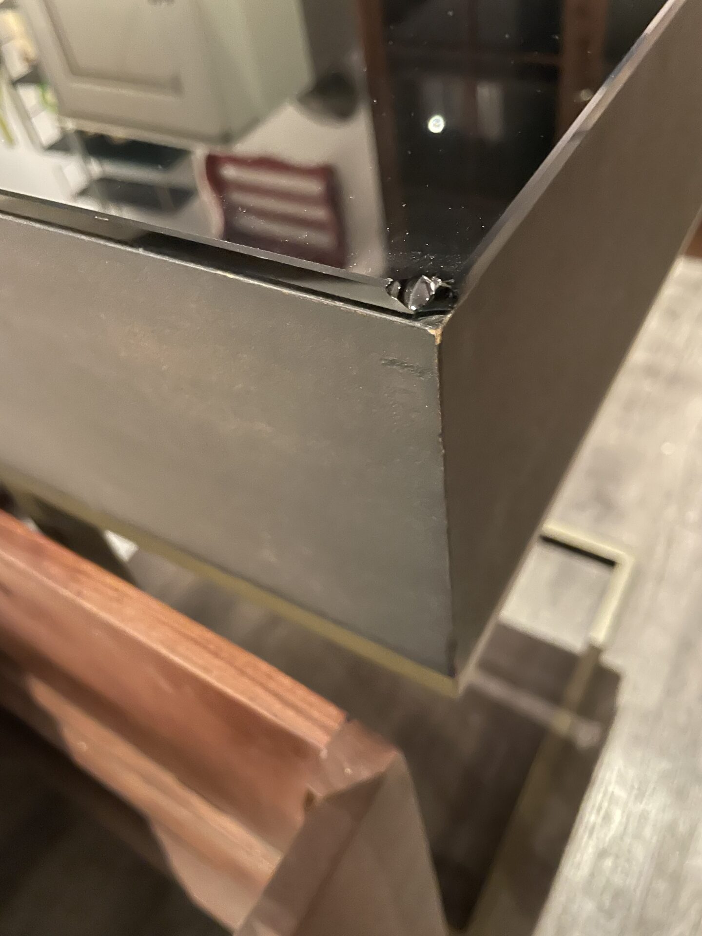 Bureau en verre fumé – Image 6