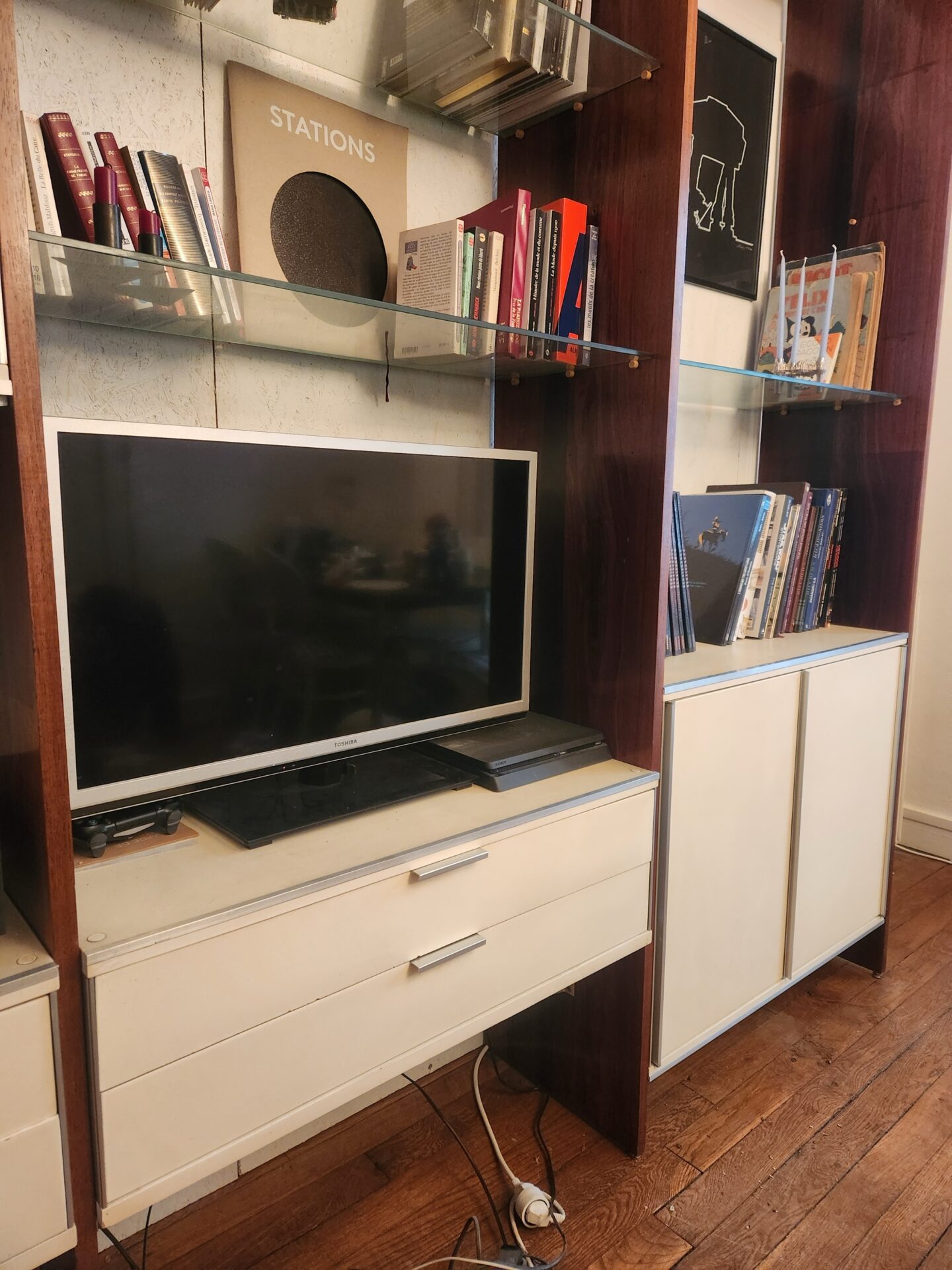 Bibliothèque vintage 70’s ROCHE BOBOIS – Image 5