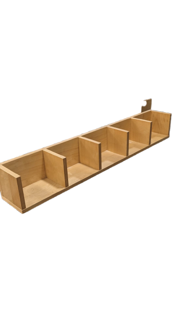 Étagère murale en bois