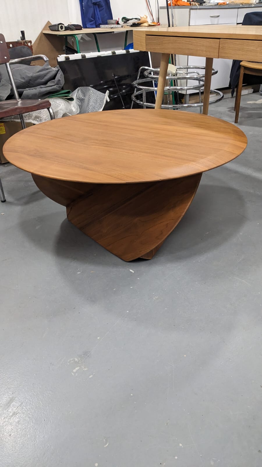 Table basse en teck massif Gonzague – Image 3