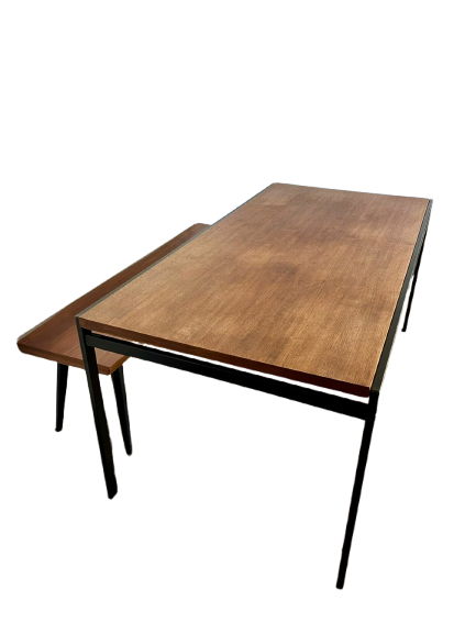 Table en bois extensible