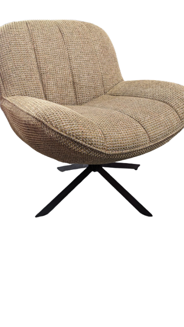 Fauteuil NV GALLERY WILLOW tweed jaune Miami