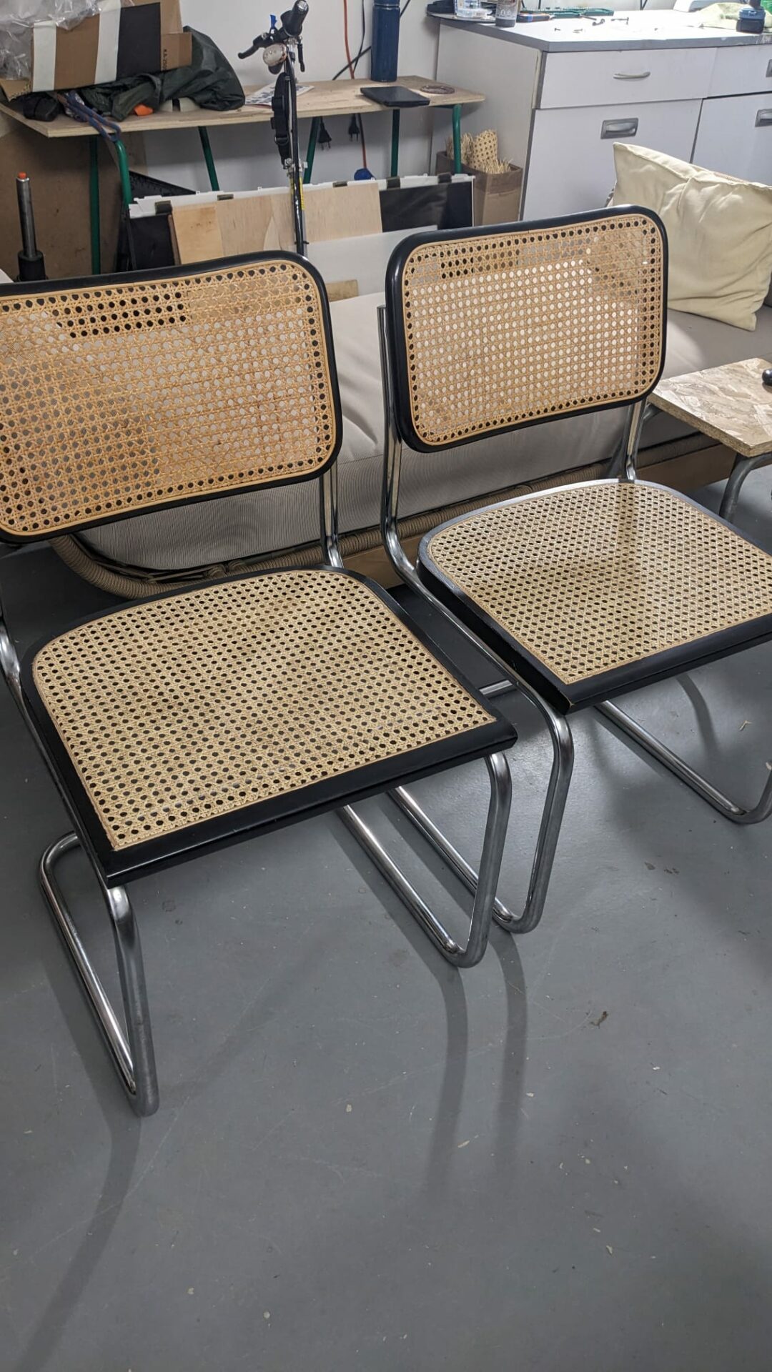 Paire de chaises Marcel Breuer B32 – Image 2