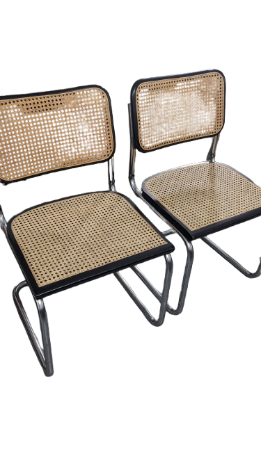 Paire de chaises Marcel Breuer B32