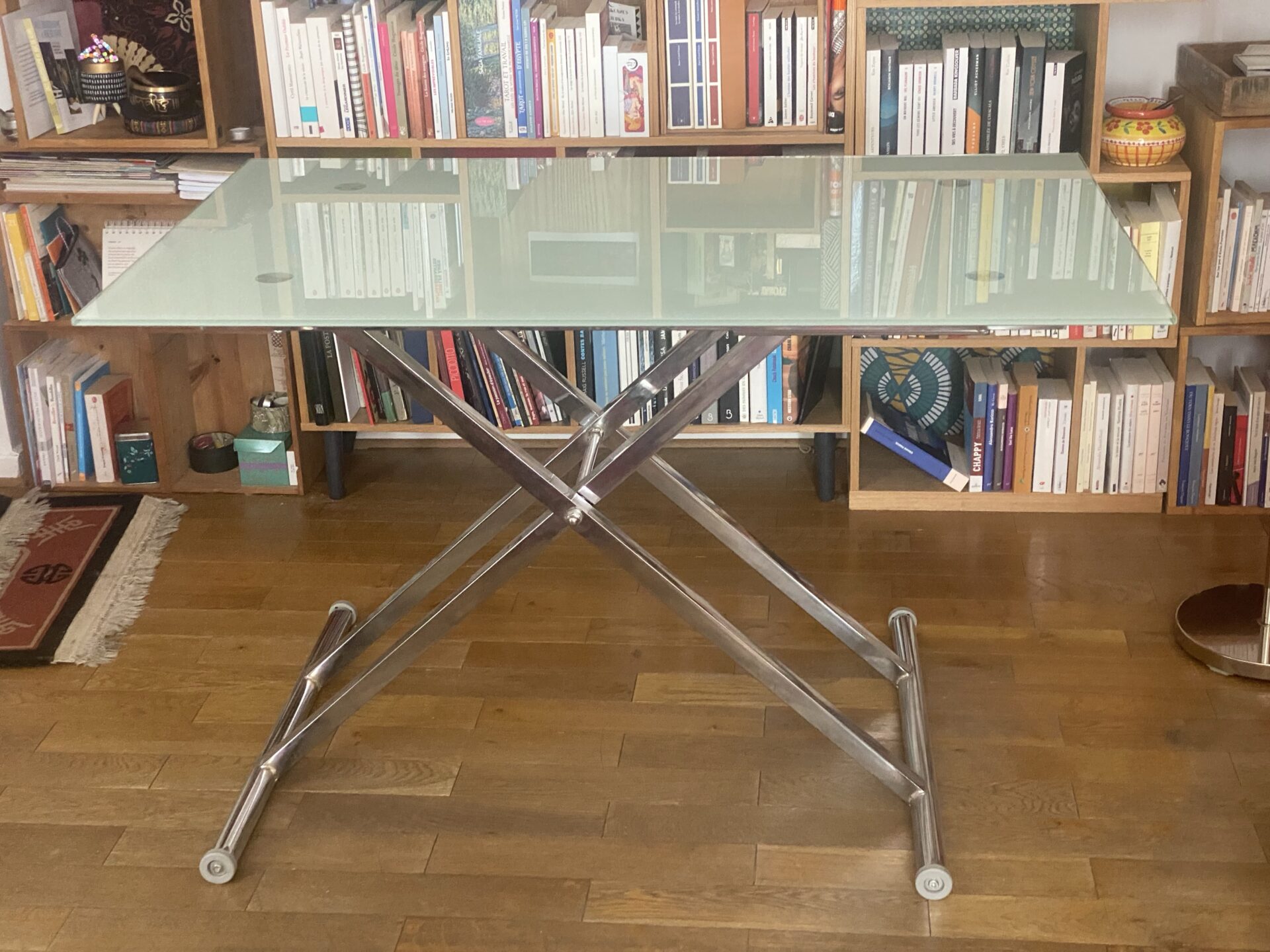 Table BASSE convertible en table de SALLE À MANGER – Image 3