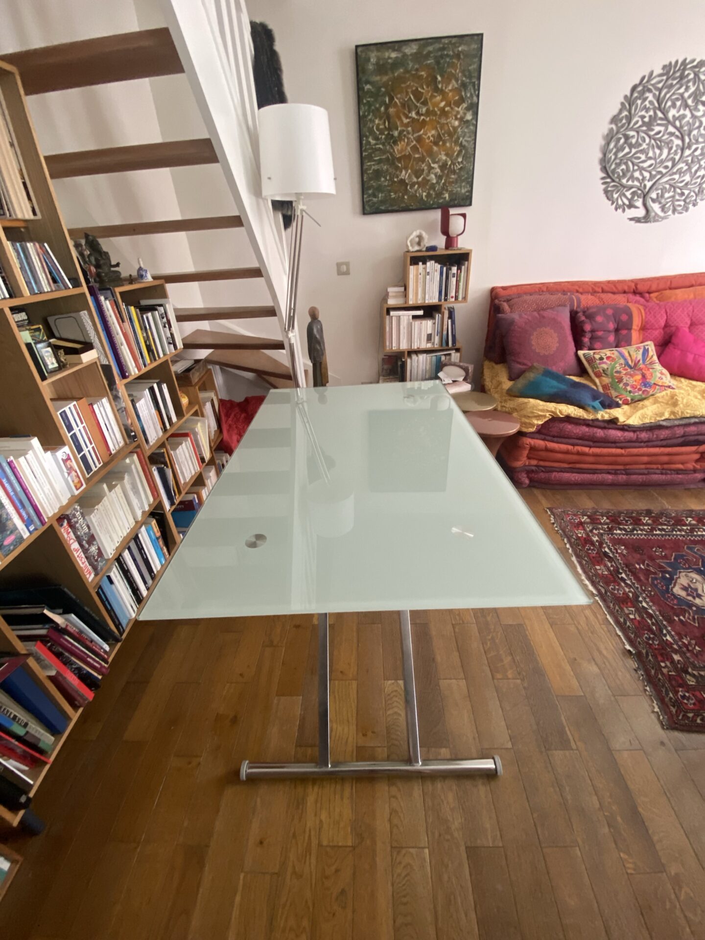 Table BASSE convertible en table de SALLE À MANGER – Image 4