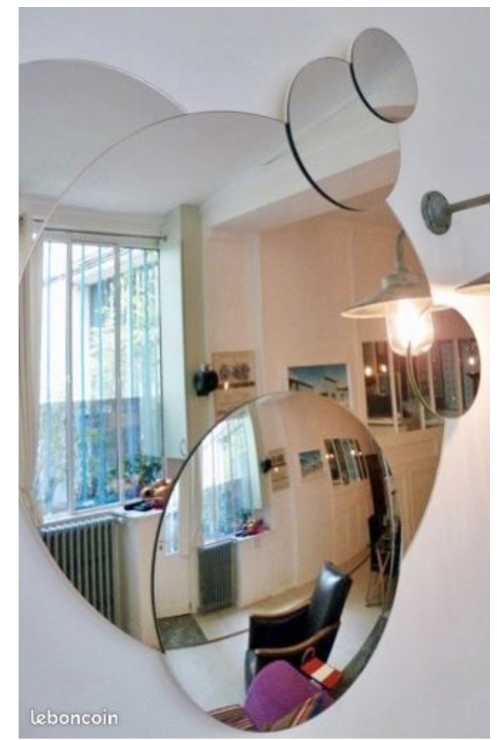 Grand miroir Rochebobois parfait état