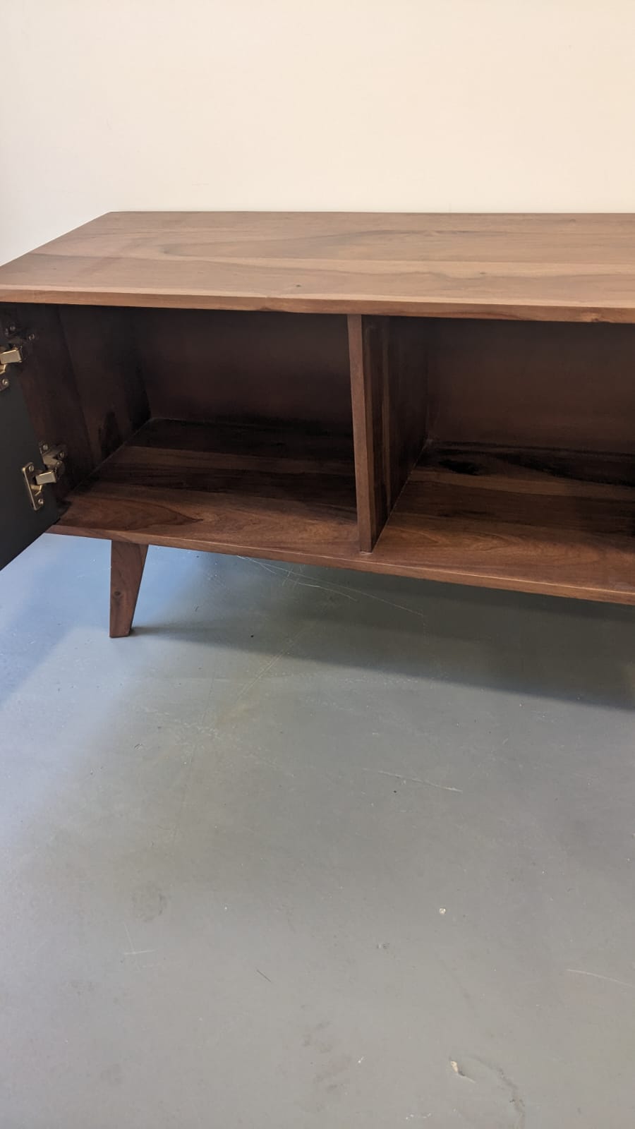 Meuble TV acacia massif 150cm – Image 5