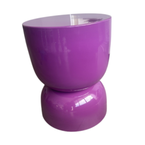 Table bout de canapé mauve
