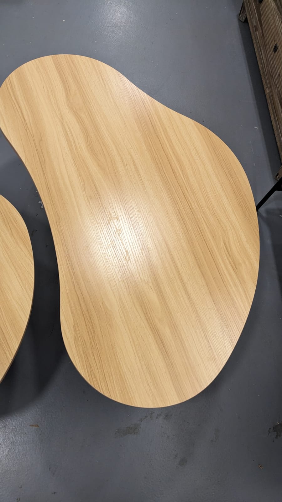Lot de 2 tables basses bois clair – Image 6