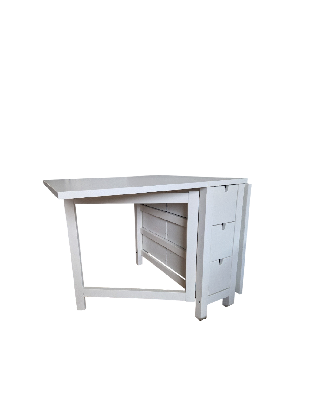 Table de salle à manger pliante avec rangement
